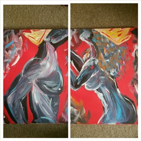 Paintings: king and queens